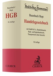 Handelsgesetzbuch · HGB mit GmbH & Co., Handelsklauseln, Bank- und Kapitalmarktrecht, Transportrecht (ohne Seerecht)